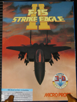 Microprose F-15 Strike Eagle II Flight Simulator