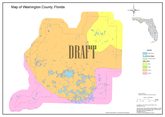 Sinkhole Map Washington County Florida