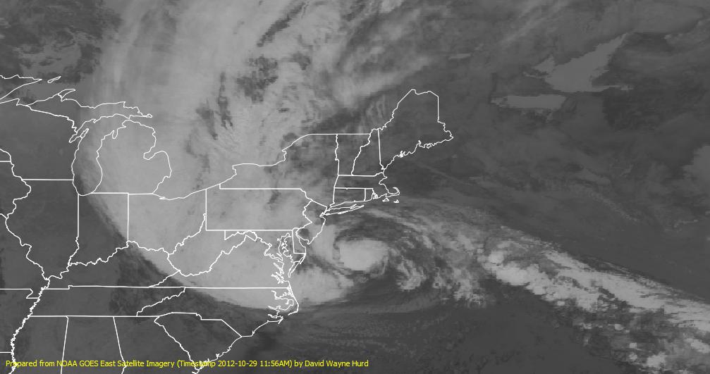 Hurricane Sandy, Monday, 29 October 2012, 11:56 AM