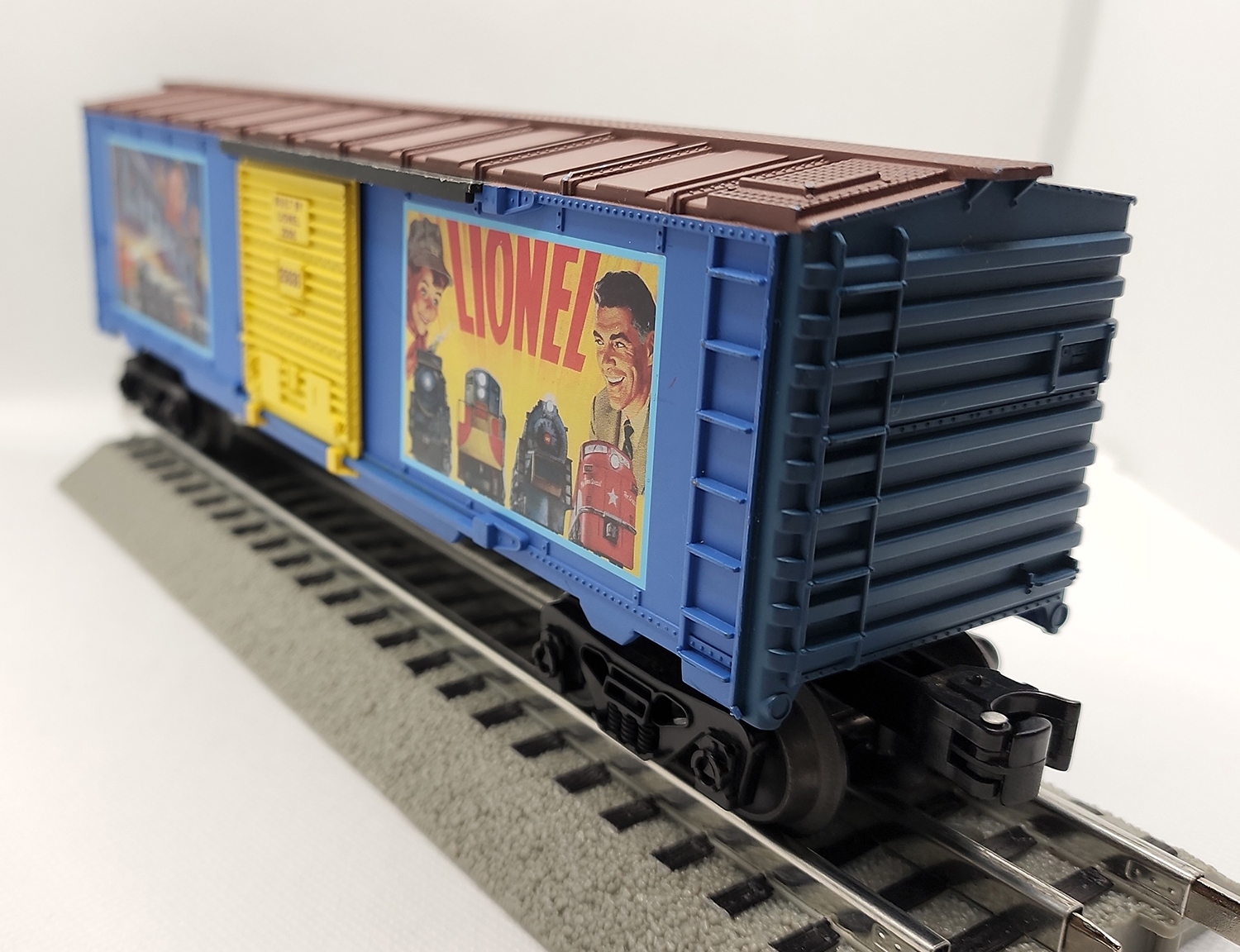 3rd view of the Lionel 2006 Billboard Car #25030 in my O-scale Collection