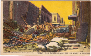 San Francisco, CA - Earthquake and Fire 1906
