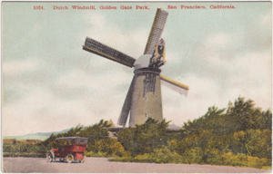 San Francisco, CA - Dutch Windmill, Golden Gate Park