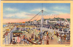 Children's Playground, Hampton Beach, NH - 1940