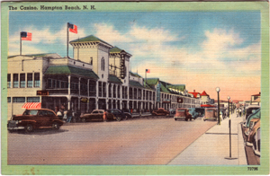 View of Hampton Beach Casino, NH - 1943