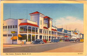 View of Hampton Beach Casino, NH - 1938